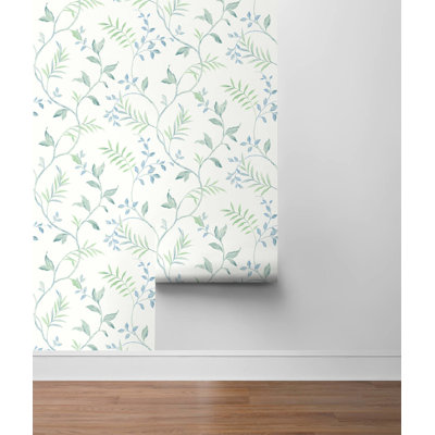 Red Barrel Studio® Aliyaha Peel & Stick Floral Wallpaper & Reviews